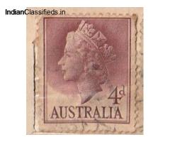 Australia 4p 1950 stamp
