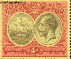 Vintage stamp of Bermuda